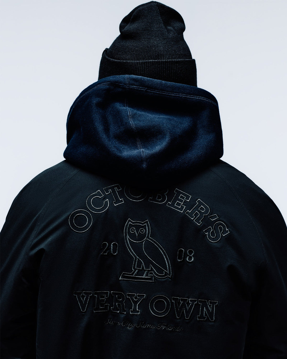 VESTE UNIVERSITAIRE ISOLÉE - NOIRE