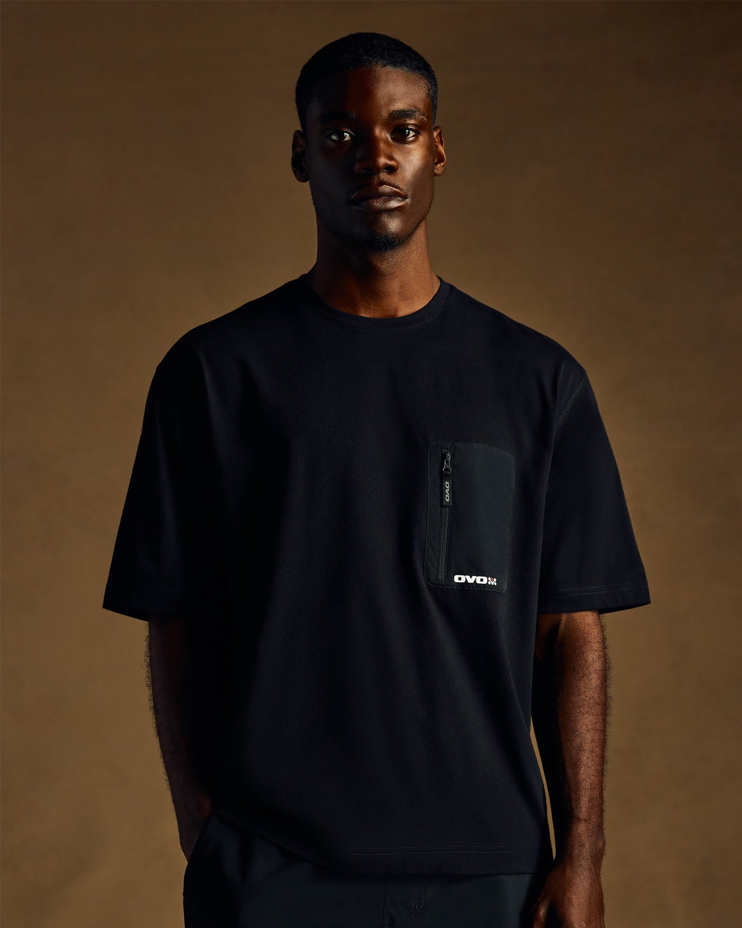 Active Pocket Tee - Black