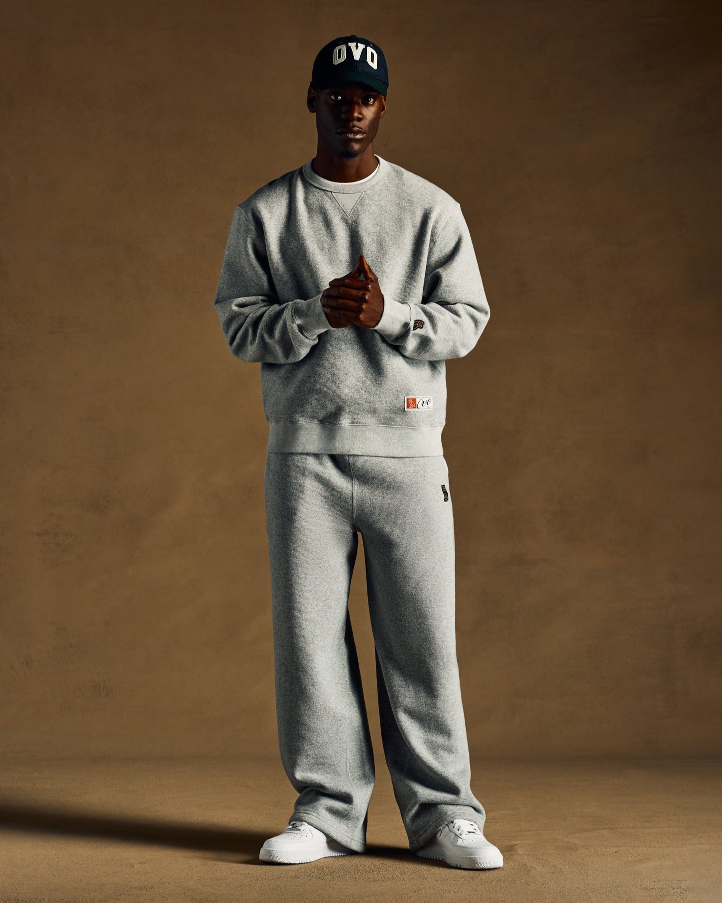 Heritage Fleece Crewneck - Black