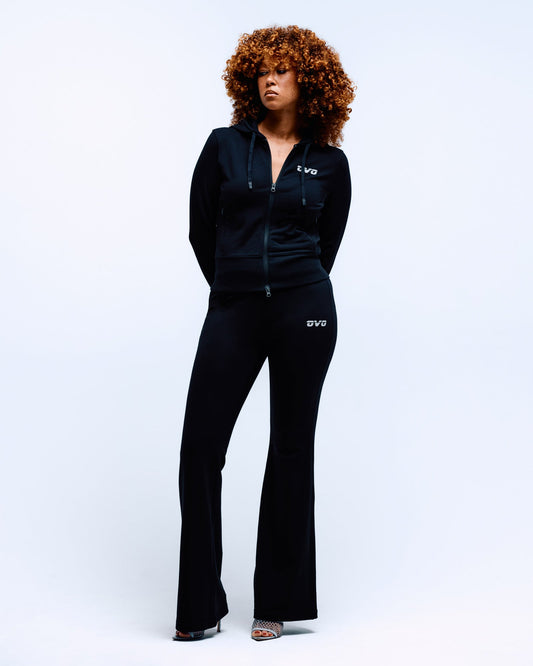 Flare Sweatpant - Black