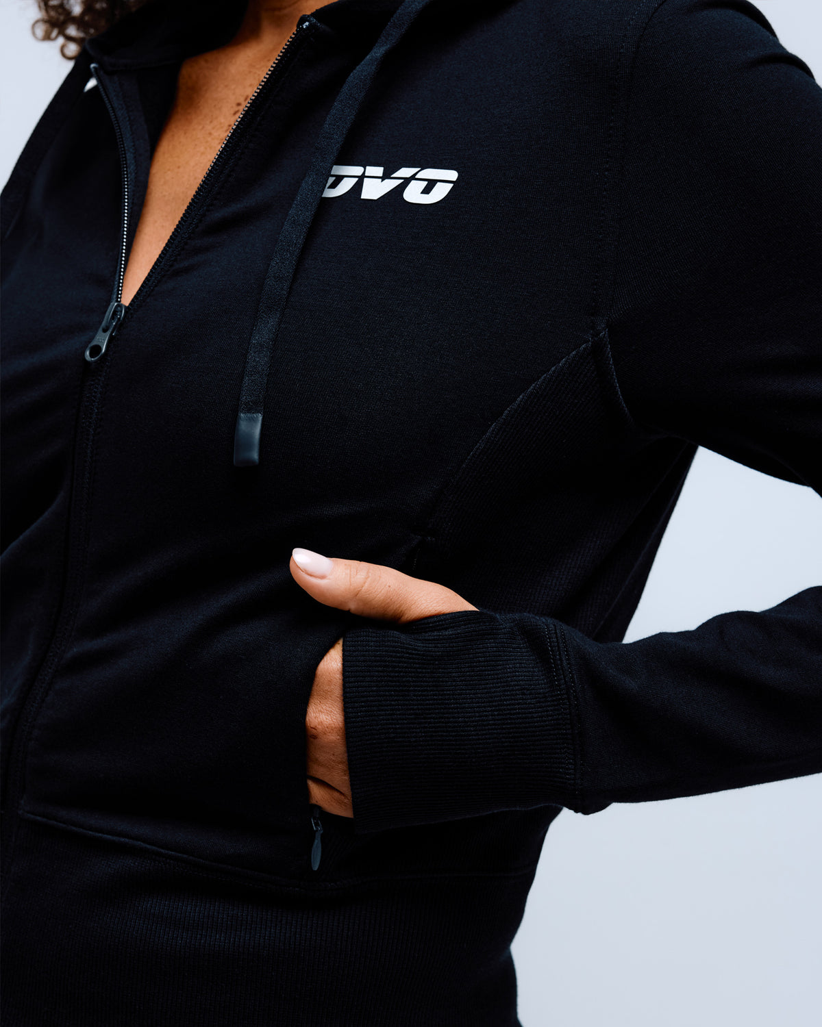 Runner Full-Zip Hoodie - Black