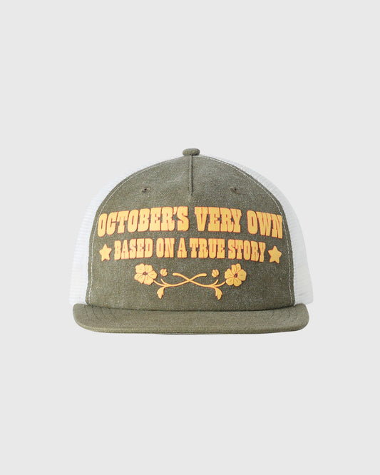 True Story Trucker Hat - Olive