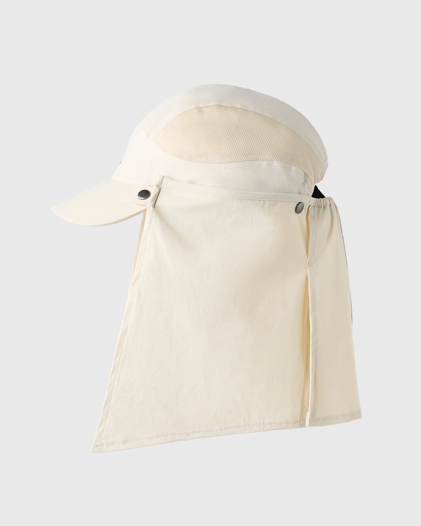 CASQUETTE DE SOLEIL EN NYLON - BLANC ANTIQUE