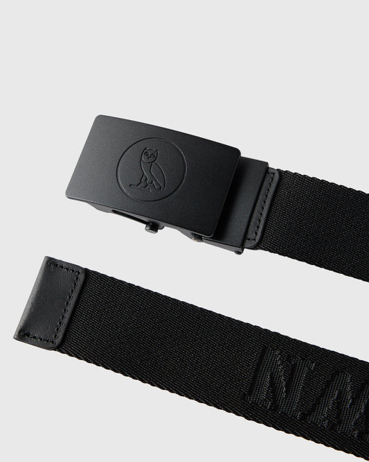 Ceinture en toile - Noire