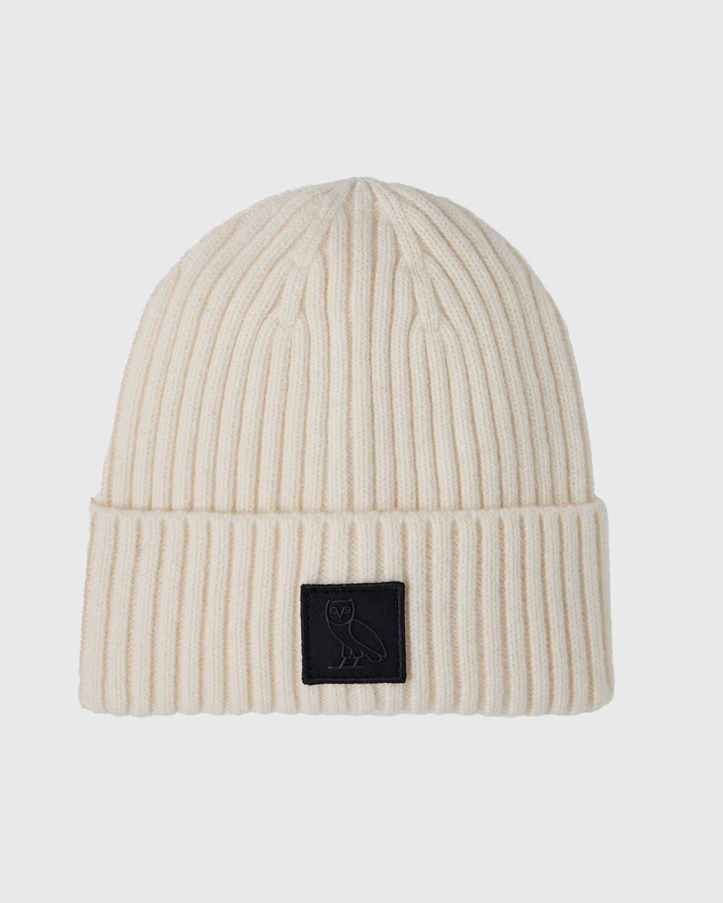 Ribbed Knit Beanie - Linen