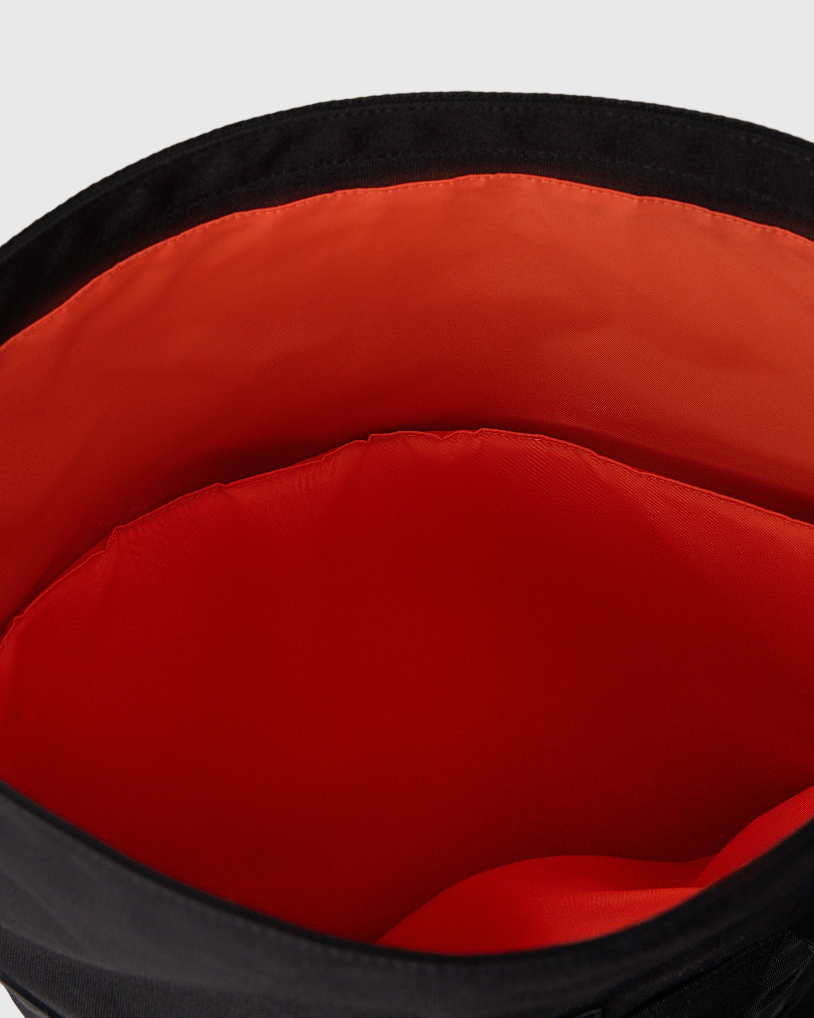 Roll Top Tote Bag - Black
