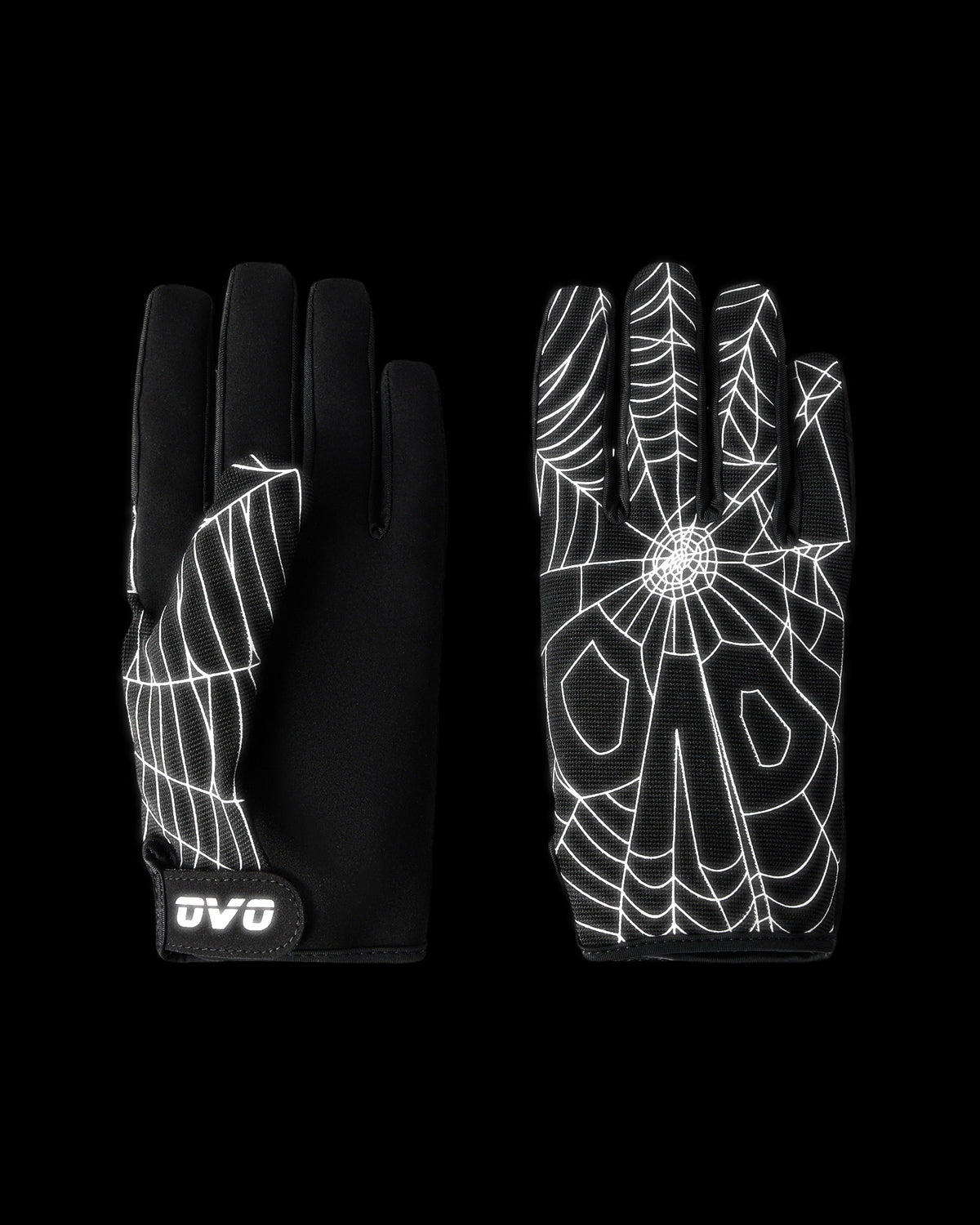 OVO 3M Spider Web Gloves - Black