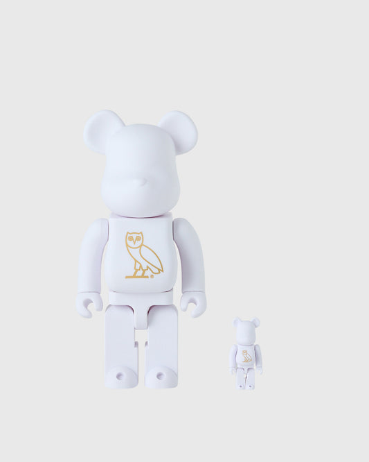 Medicom BE@RBRICK™ 400% & 100% Set - Pearl White