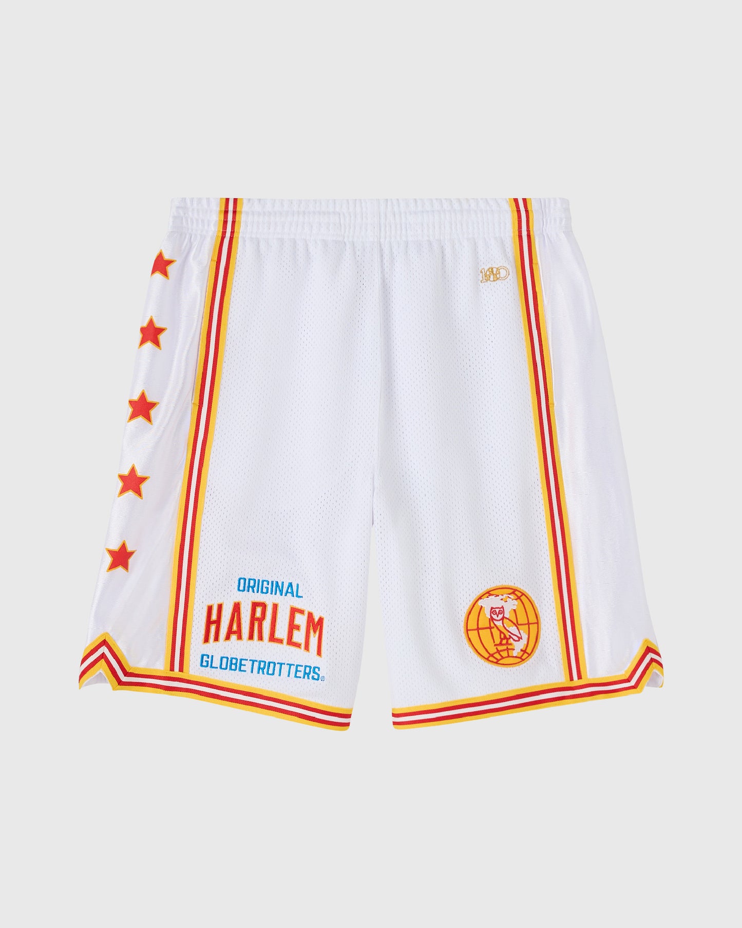 Harlem Globetrotters Basketball Short - White