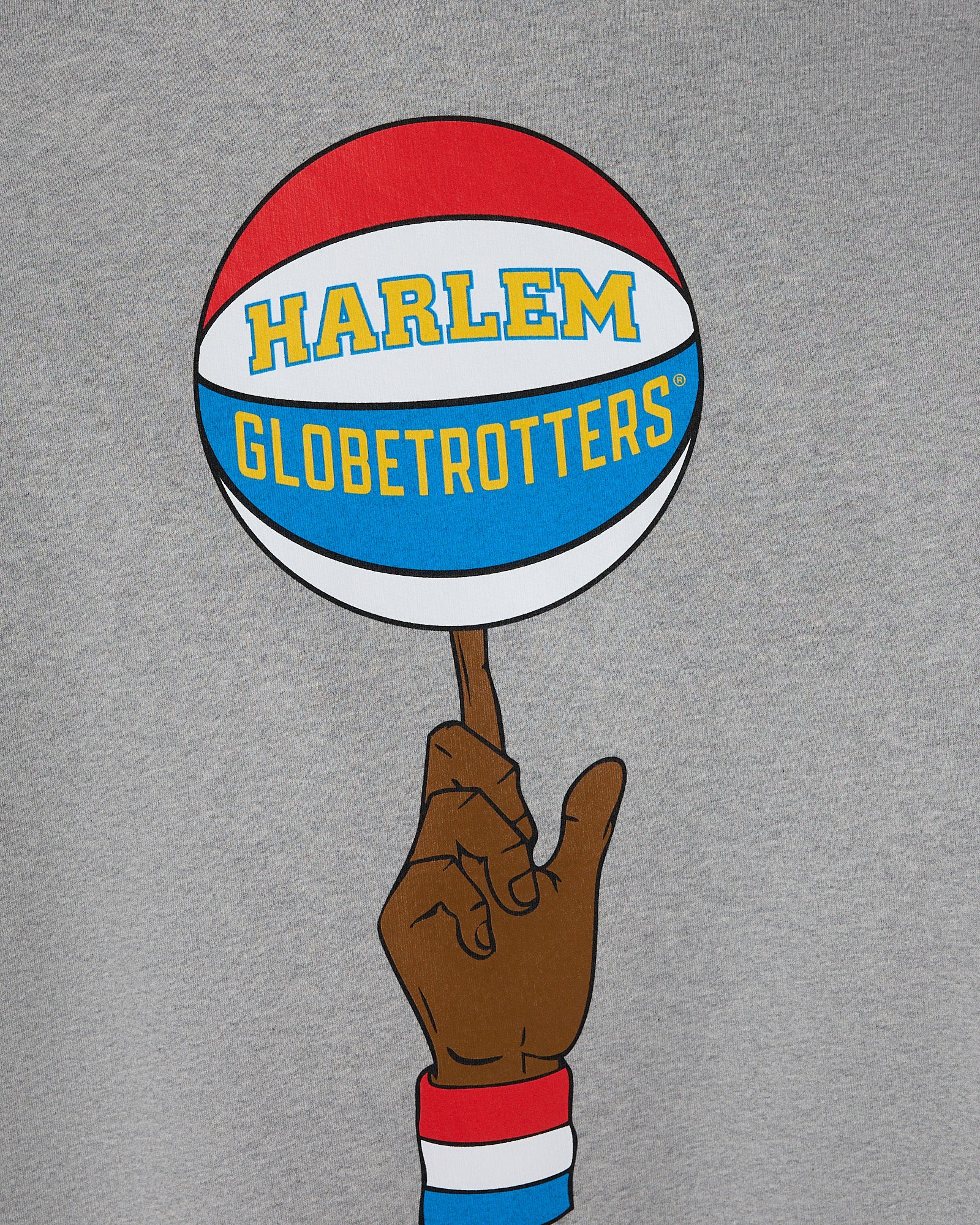 Harlem Globetrotters Hoodie - Heather Grey