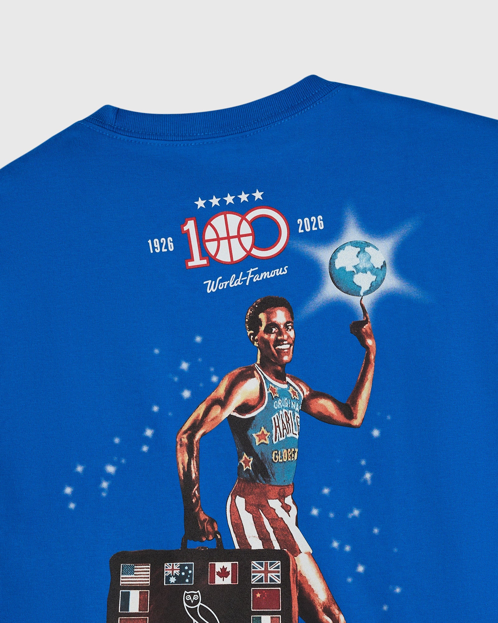 Harlem Globetrotters Tee - Blue – October's Very Own