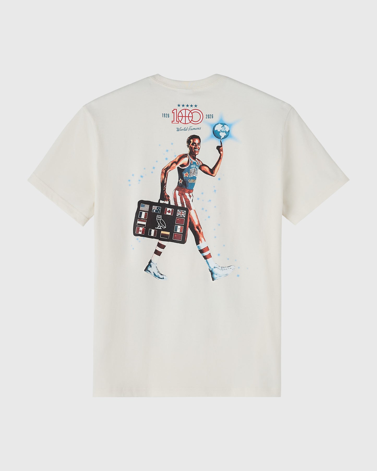 Harlem Globetrotters Tee - Off White