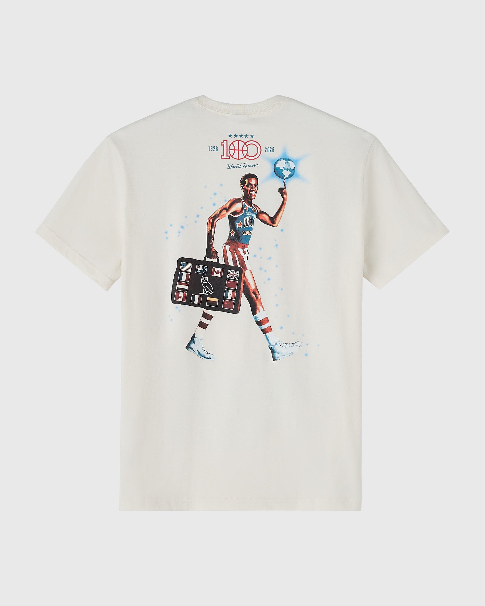 Harlem Globetrotters Tee - Off White
