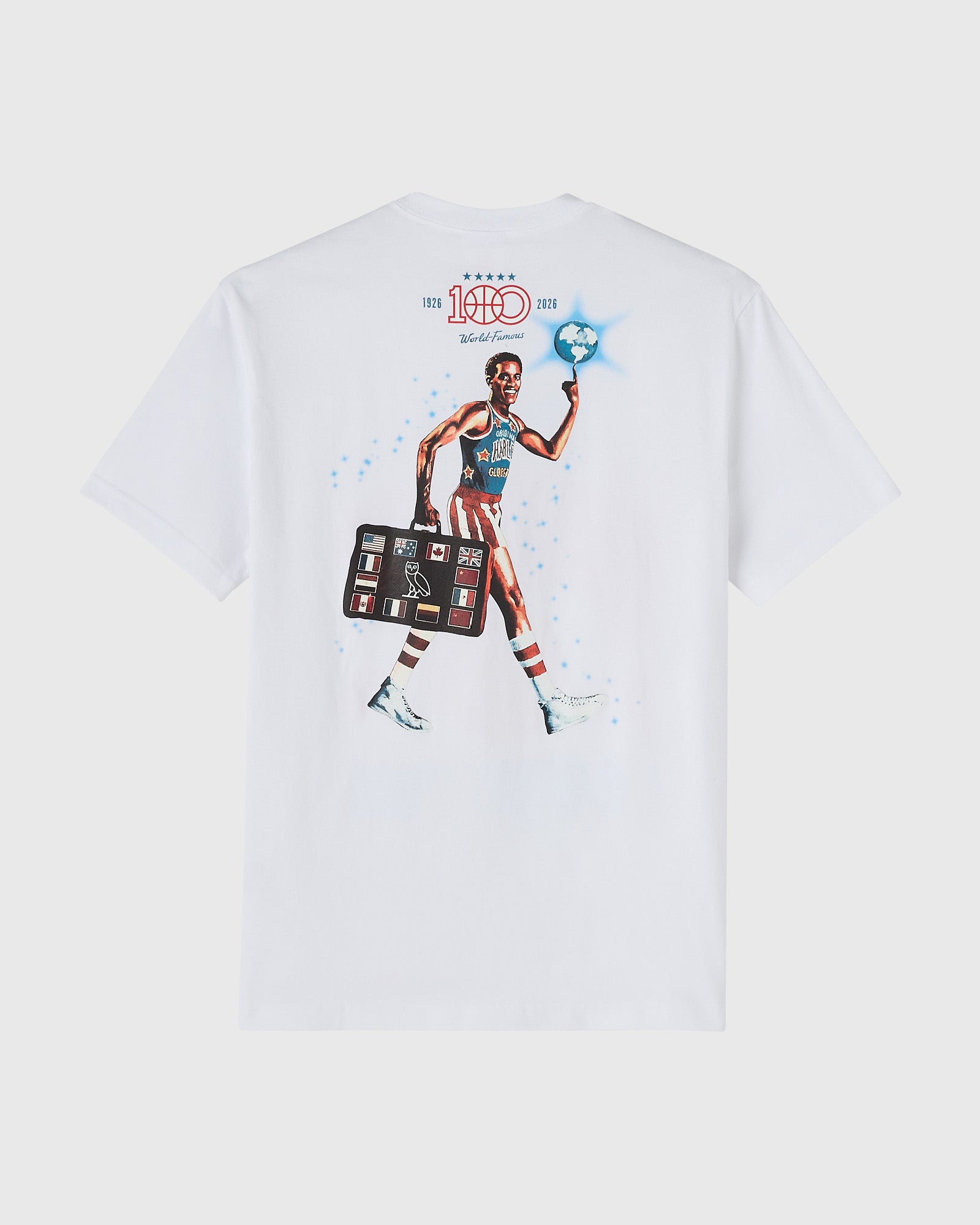 Harlem Globetrotters Tee - White