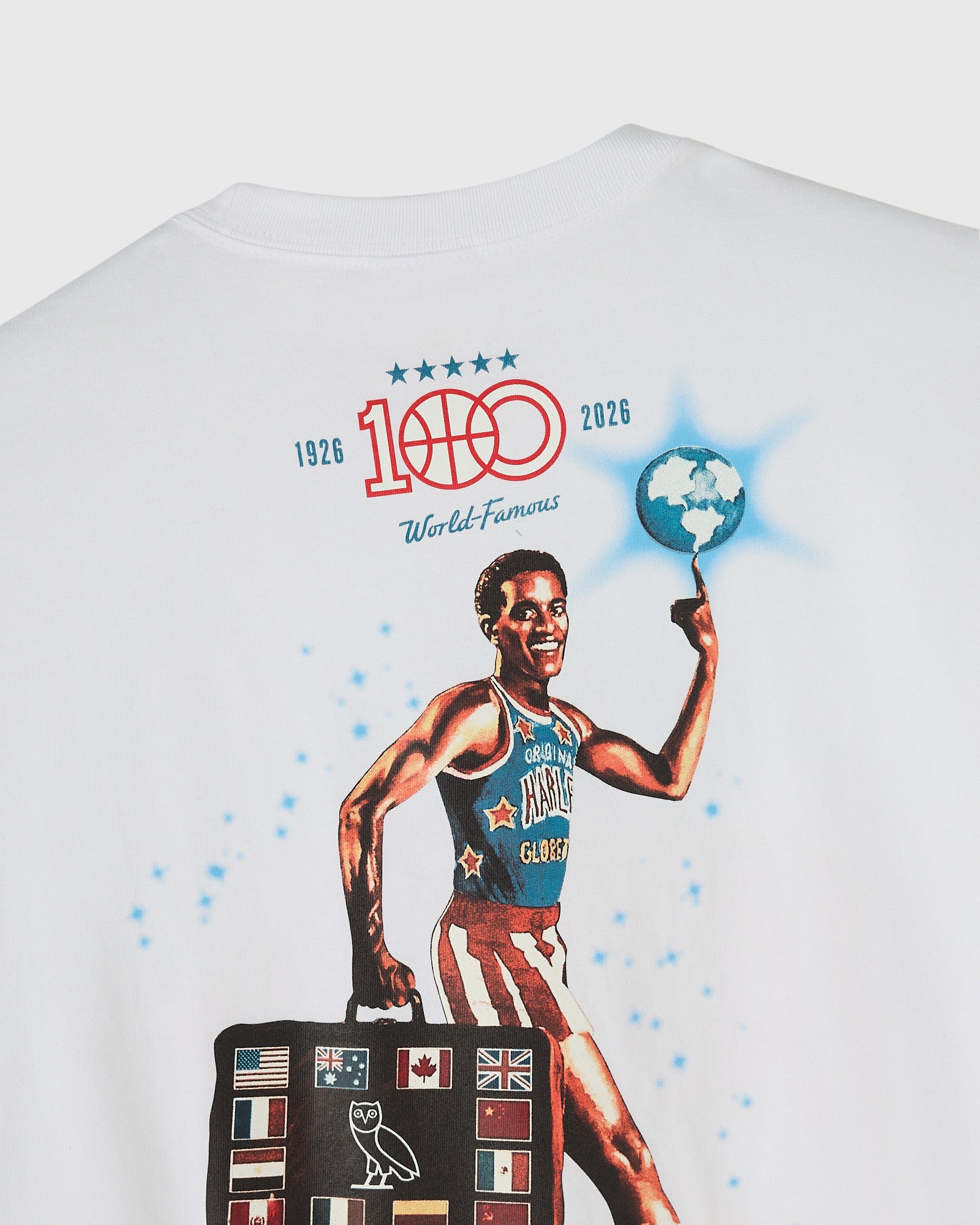 Harlem Globetrotters Tee - White