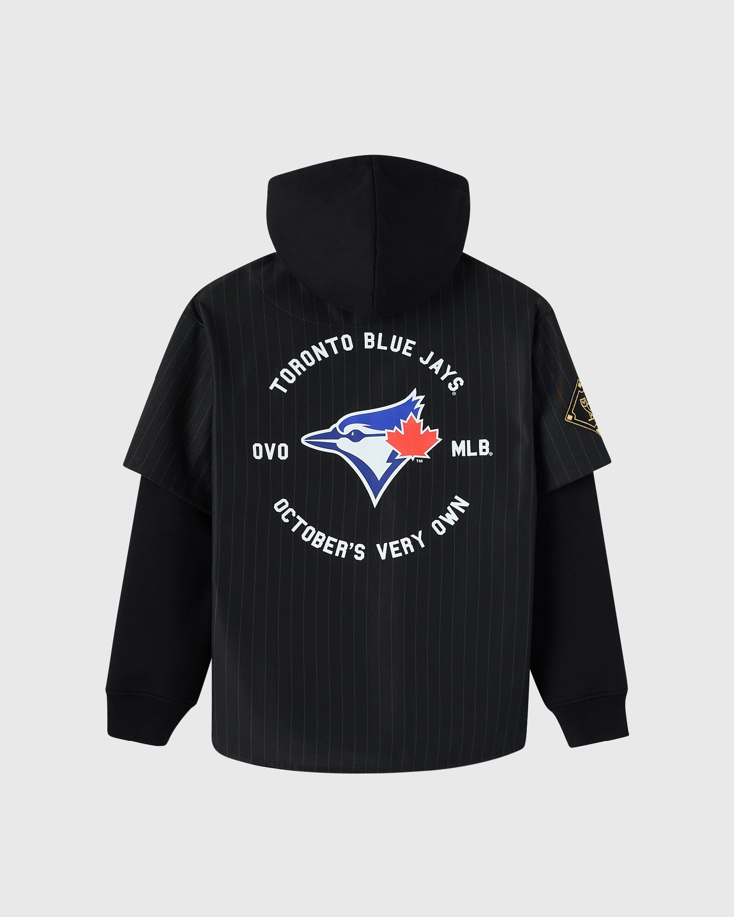 Maillot à capuche OVO X MLB - Blue Jays de Toronto - Noir