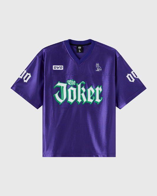 The Joker Football Jersey - Violet