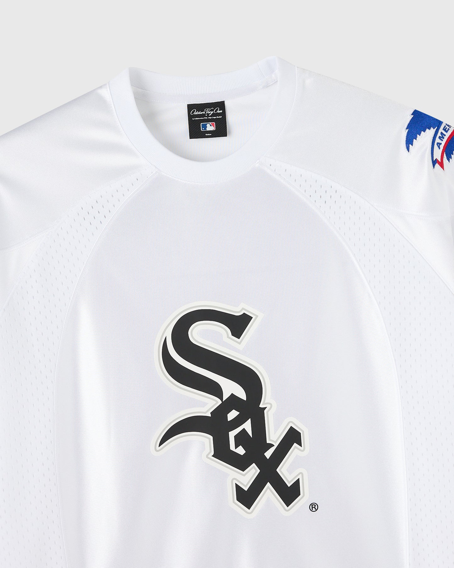 T-shirt raglan Chicago White Sox - Blanc