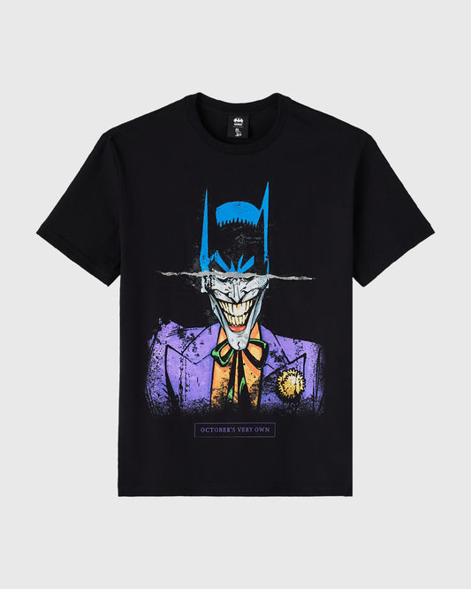 Batman x The Joker Split Tee - Black