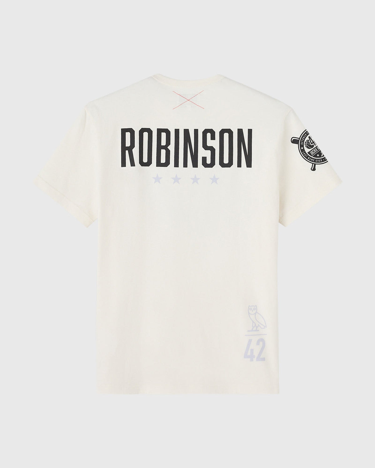 T-SHIRT JACKIE ROBINSON - CRÈME