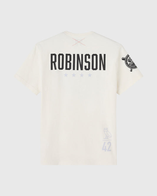 T-SHIRT JACKIE ROBINSON - CRÈME