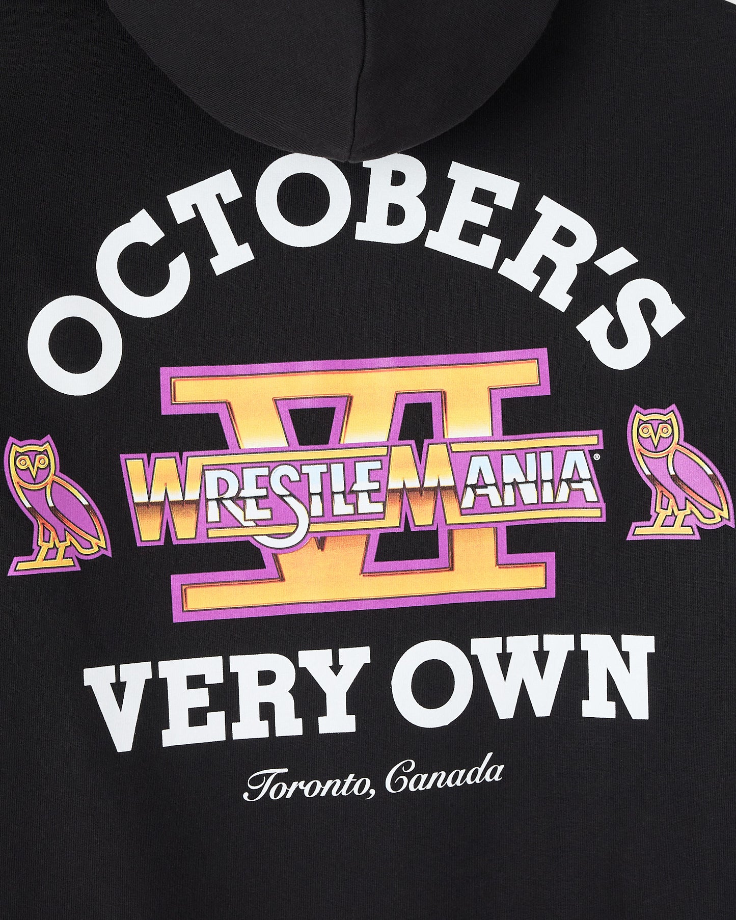 WWE Wrestlemania VI Full-Zip Hoodie - Black