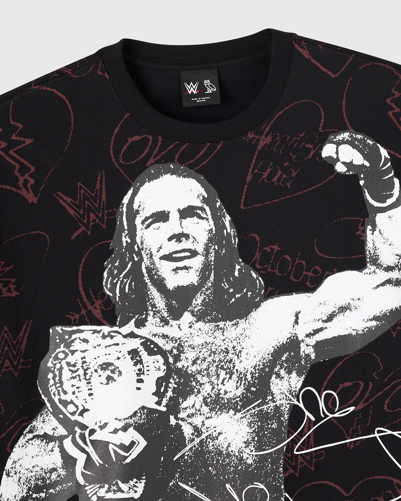 WWE Shawn Michaels Tee - All Over Print