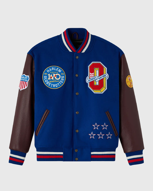 Harlem Globetrotters Varsity Jacket - Blue