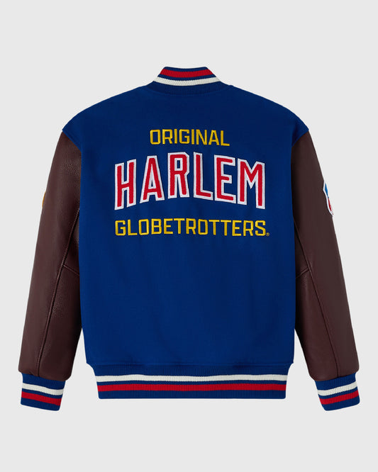 Harlem Globetrotters Varsity Jacket - Blue