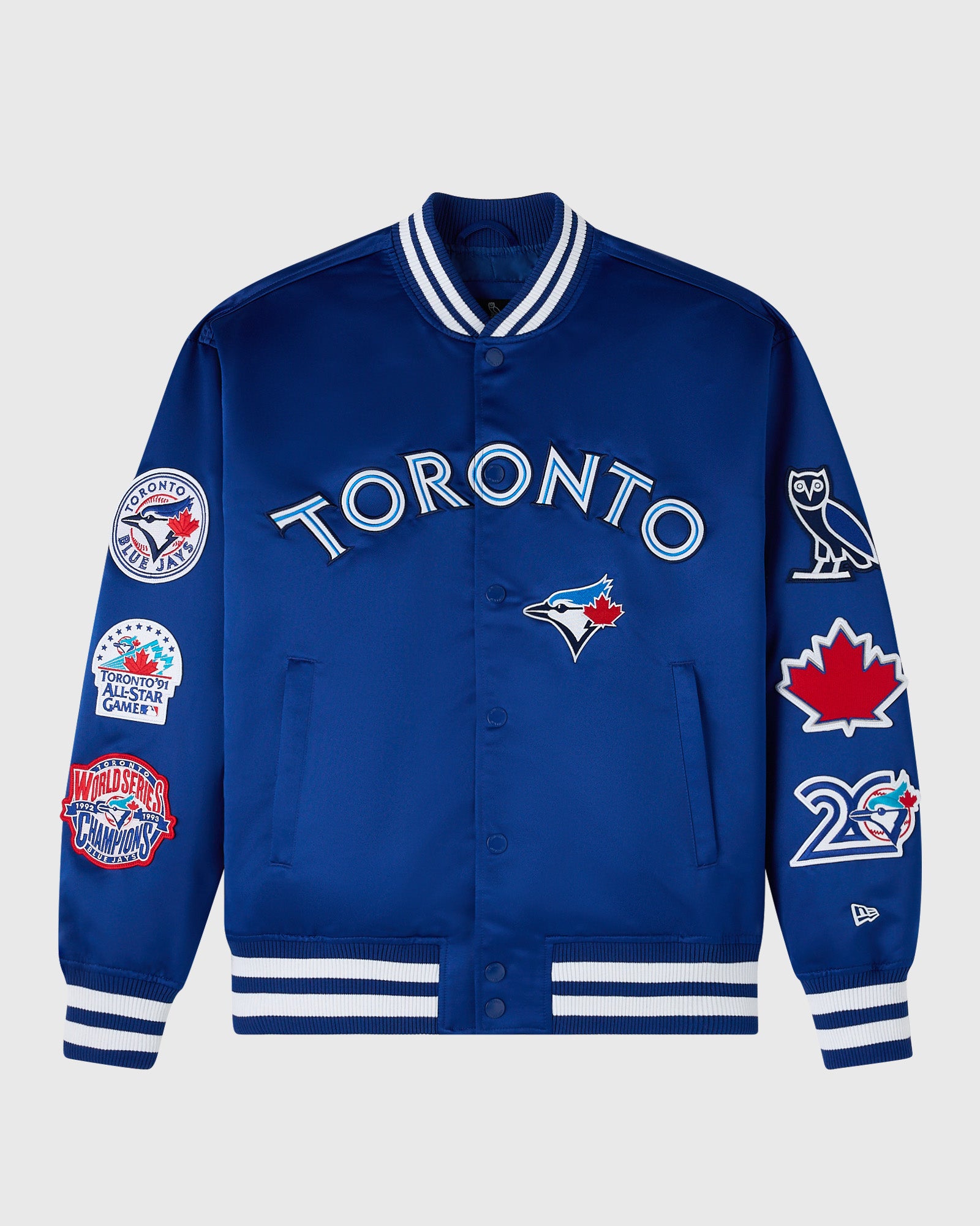 New Era MLB Toronto Blue Jays Varsity Jacket - Blue – October's