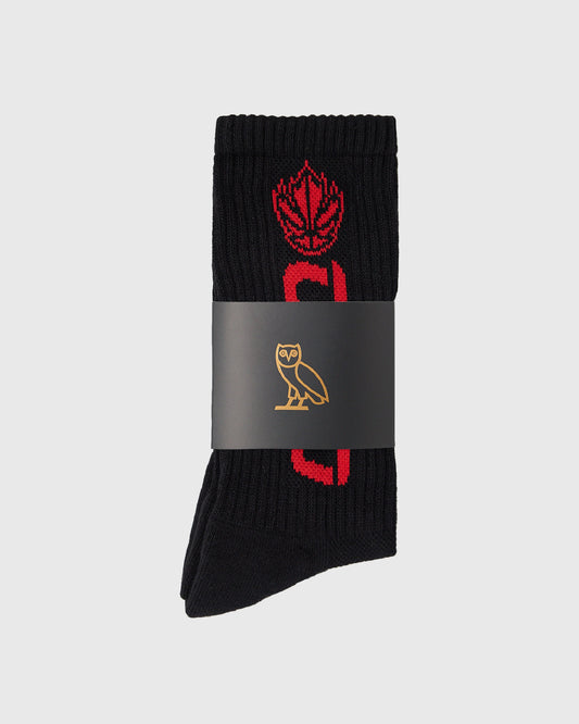 Canada Basketball Sock - Black