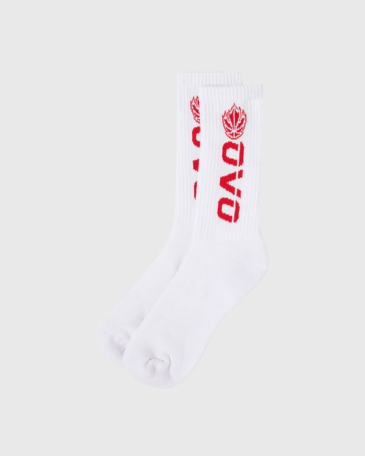 Canada Basketball Sock - White