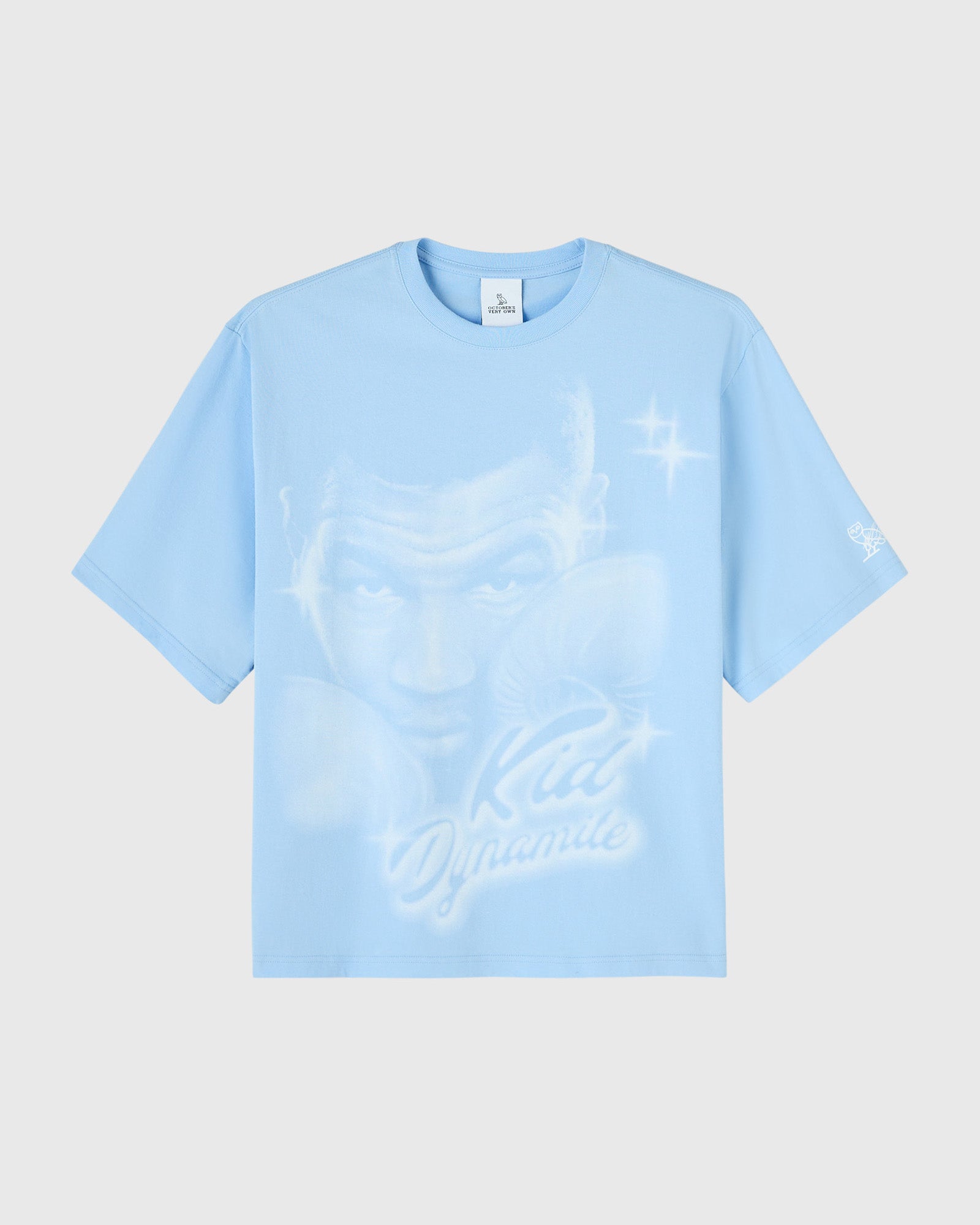 Tyson Airbrush Tee - Light Blue