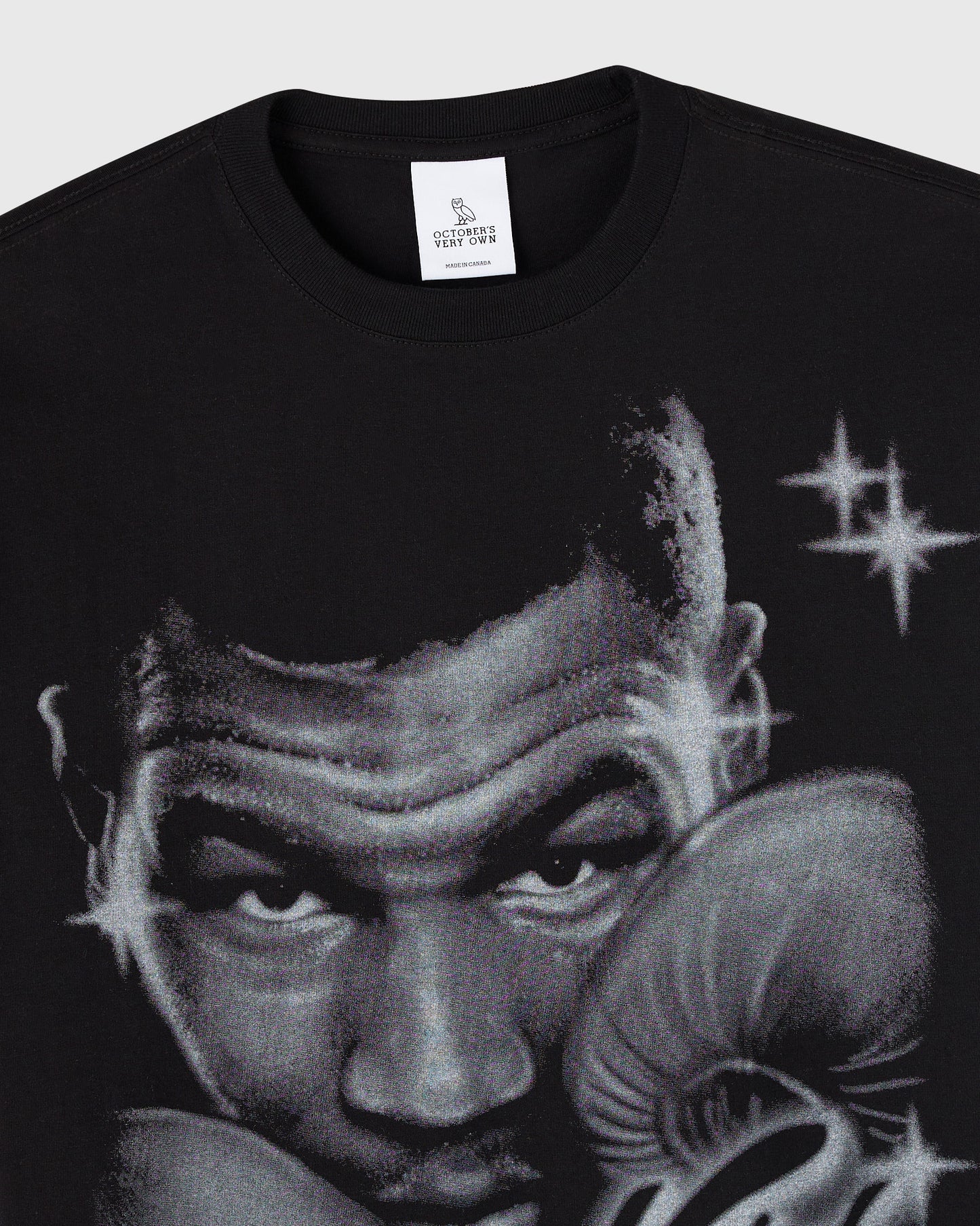 Tyson Airbrush Tee - Black