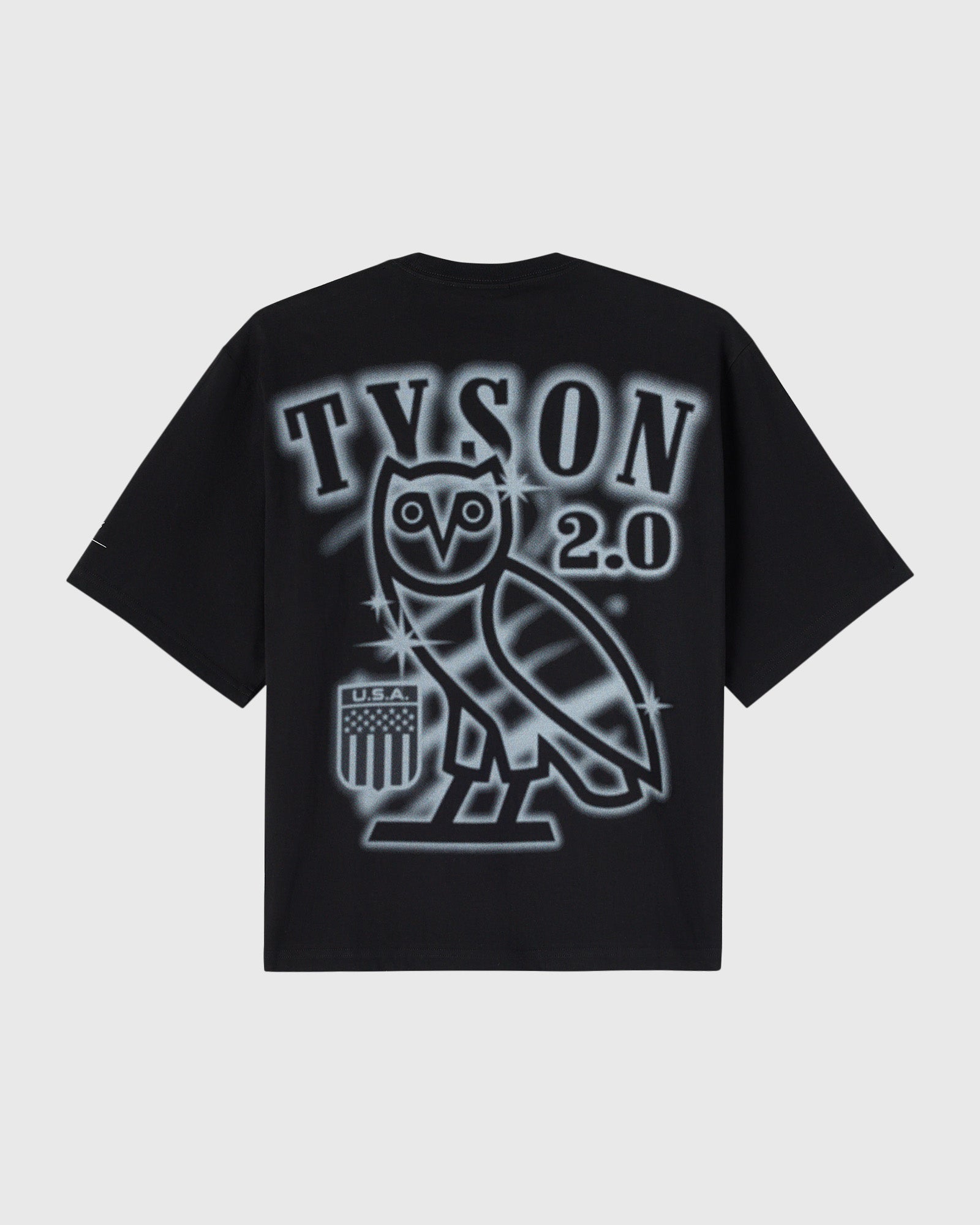 Tyson Airbrush Tee - Black