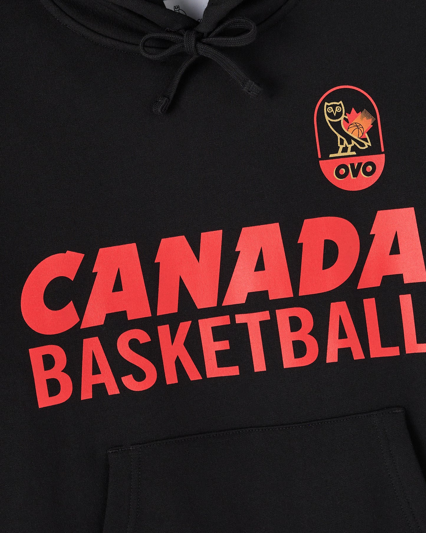 Canada Basketball Hoodie - Black