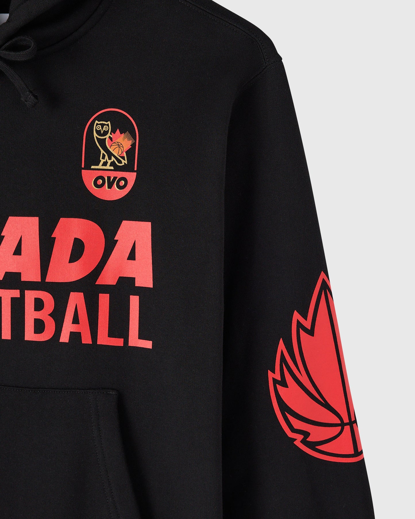 Canada Basketball Hoodie - Black