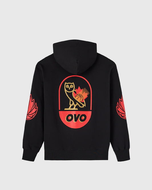 Canada Basketball Hoodie - Black