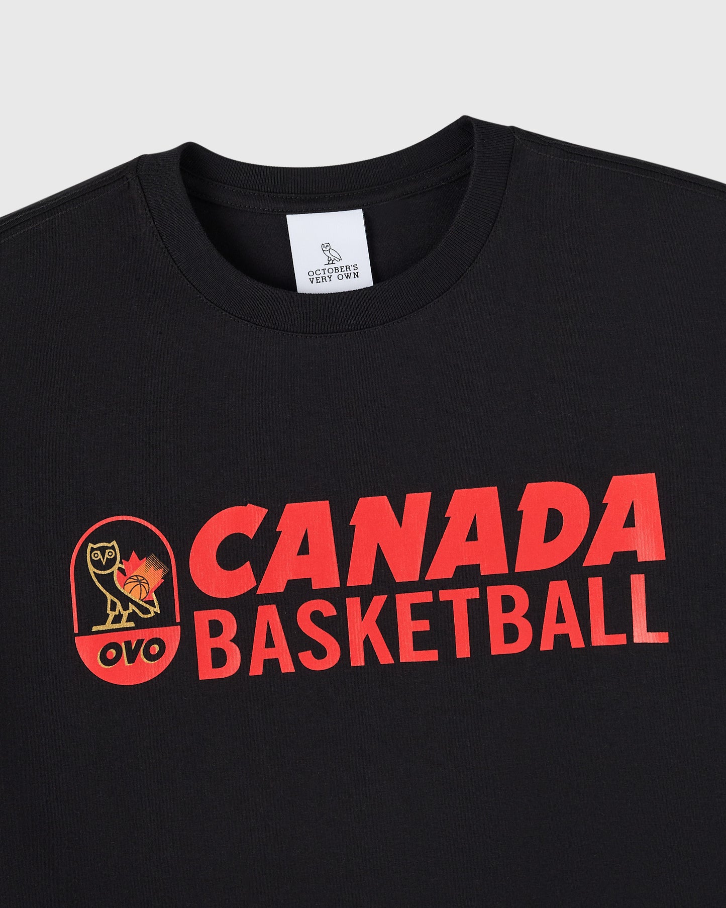 Canada Basketball Tee - Black