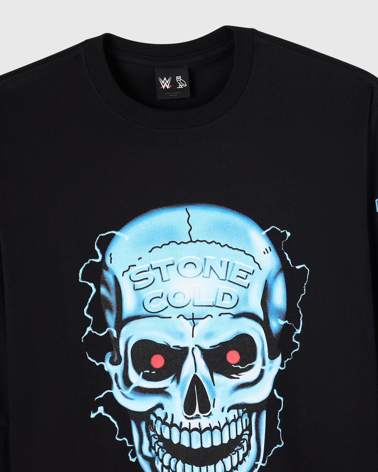WWE Stone Cold Long-Sleeve Tee - Black