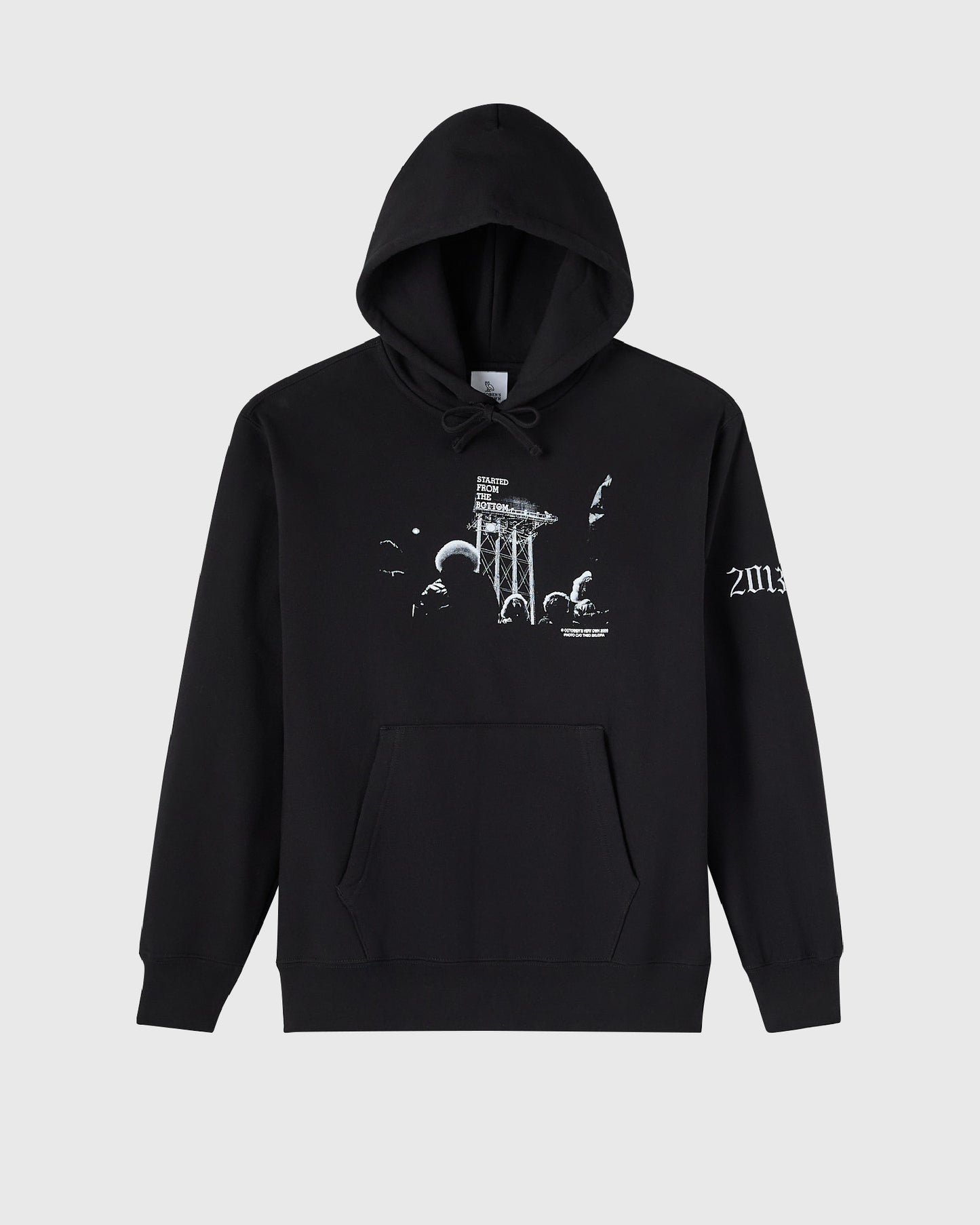 HOODIE THEO SKUDRA - NOIR