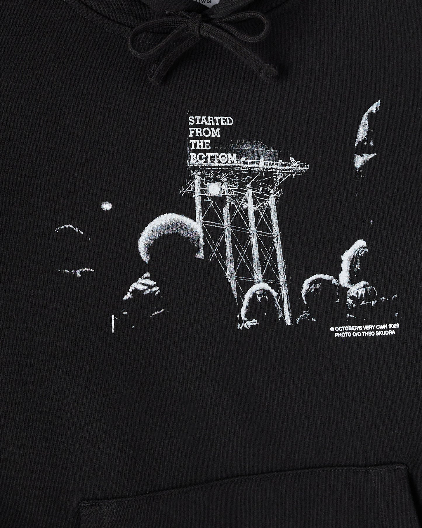HOODIE THEO SKUDRA - NOIR