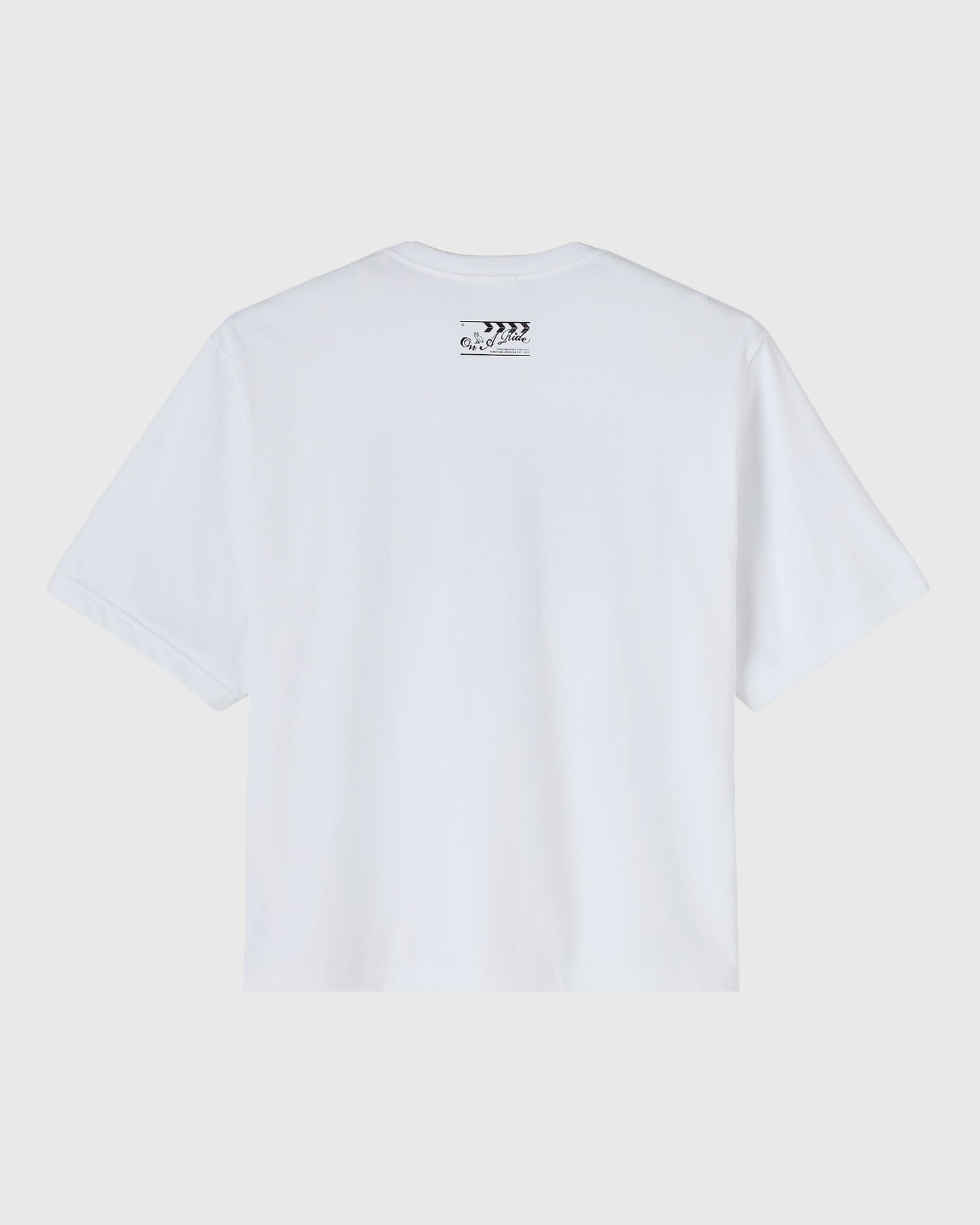 Theo Skudra Hotline Bling T-shirt coupe carrée - BLANC