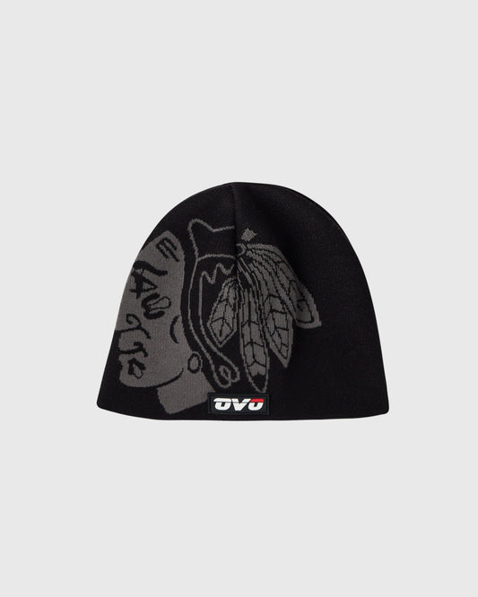 Chicago Blackhawks Beanie - Black