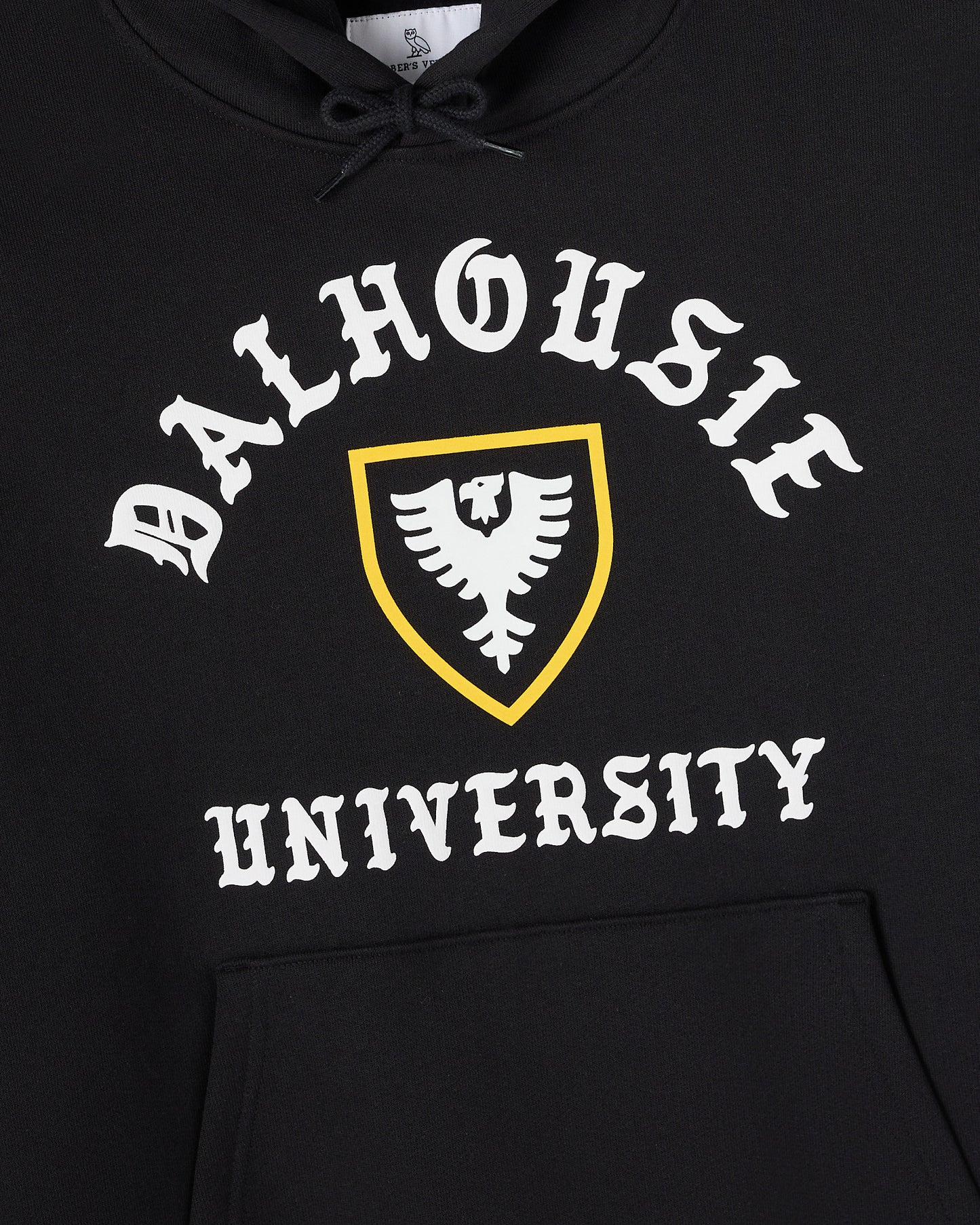 Haut à capuche de l'Université Dalhousie - Noir