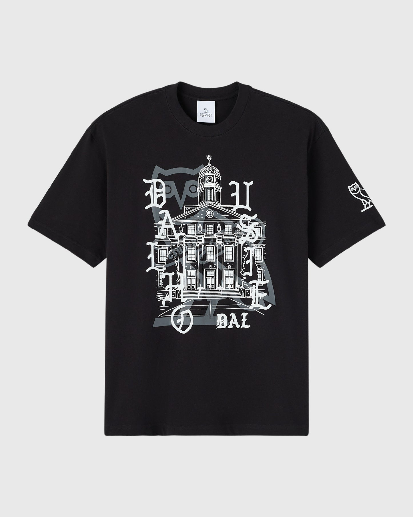 PLUS DE T-SHIRTS UNIVERSITAIRES - NOIR