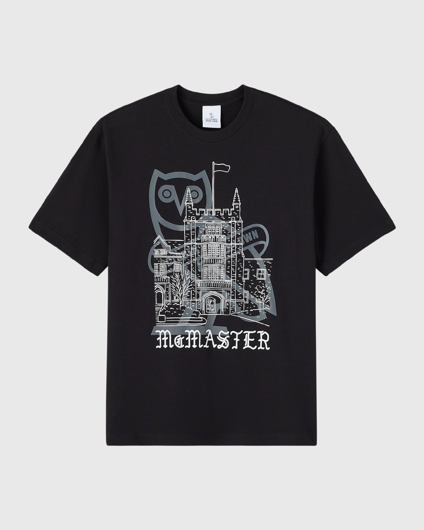 T-shirt épais Université McMaster - Noir