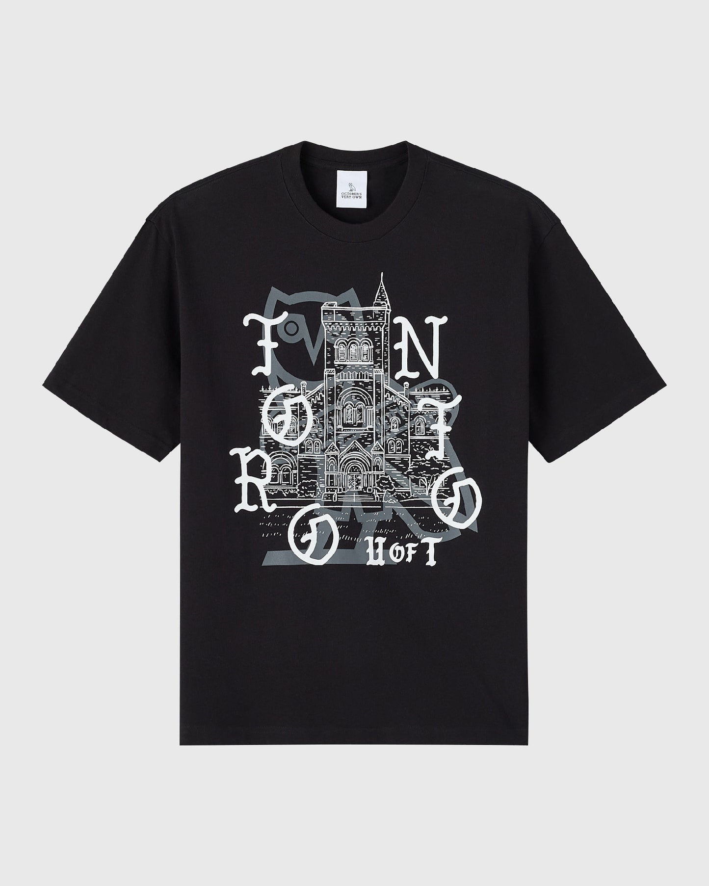 PLUS DE T-SHIRTS UNIVERSITAIRES - NOIR