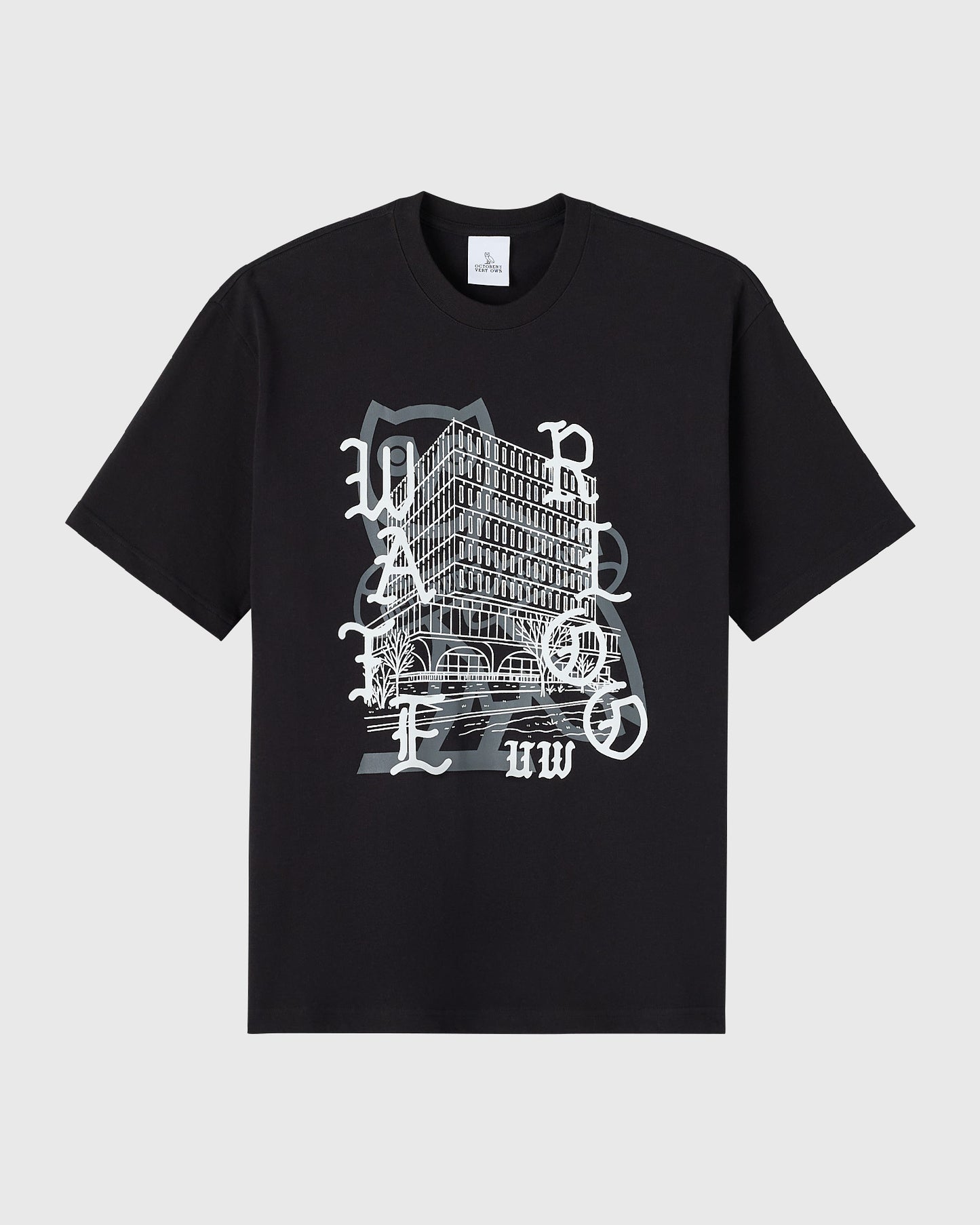 PLUS DE T-SHIRTS UNIVERSITAIRES - NOIR