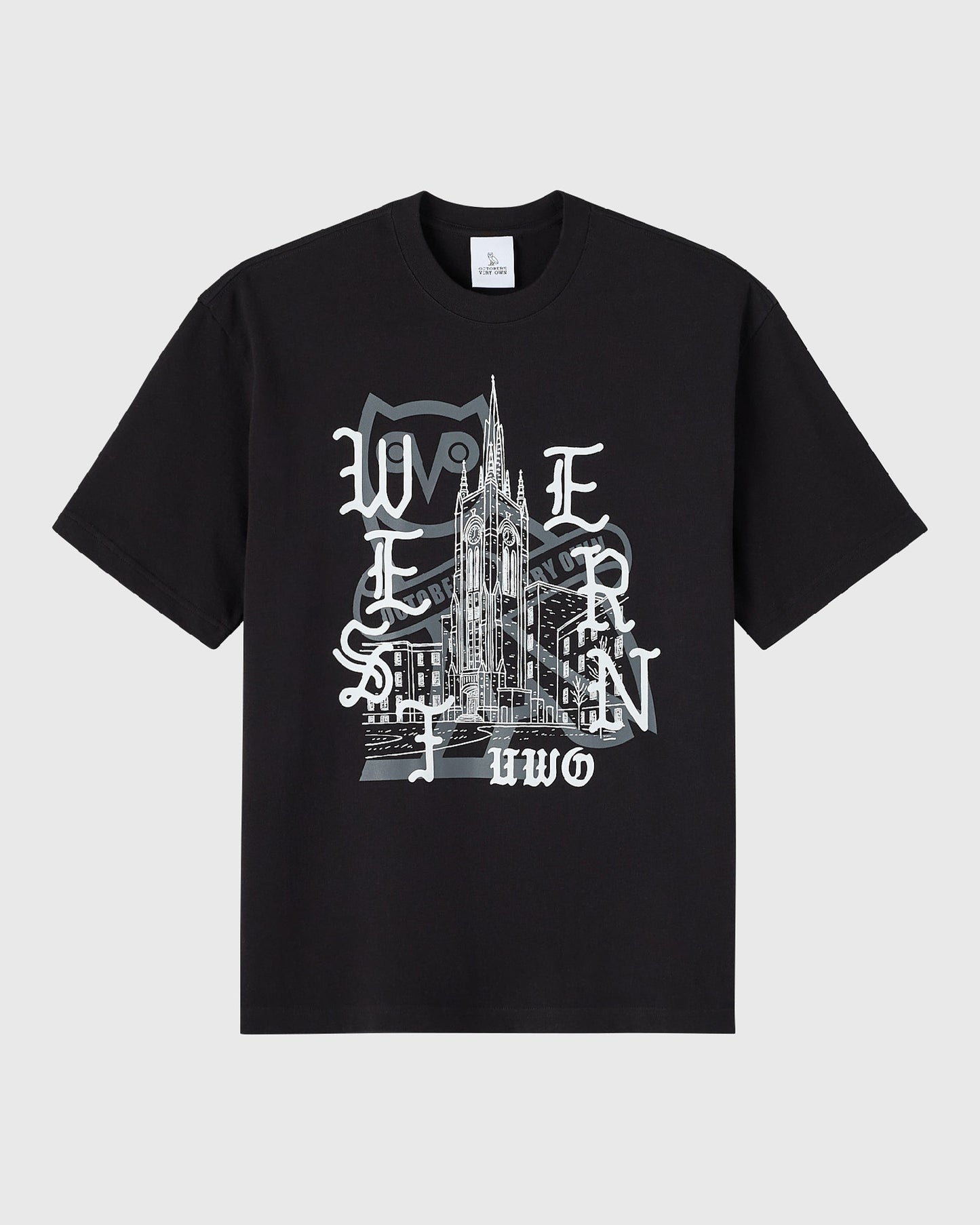 PLUS DE T-SHIRTS UNIVERSITAIRES - NOIR